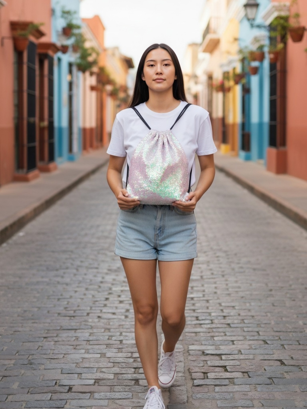 Sequin Drawstring Backpack 🎉🎉 - Picture 2 of 14